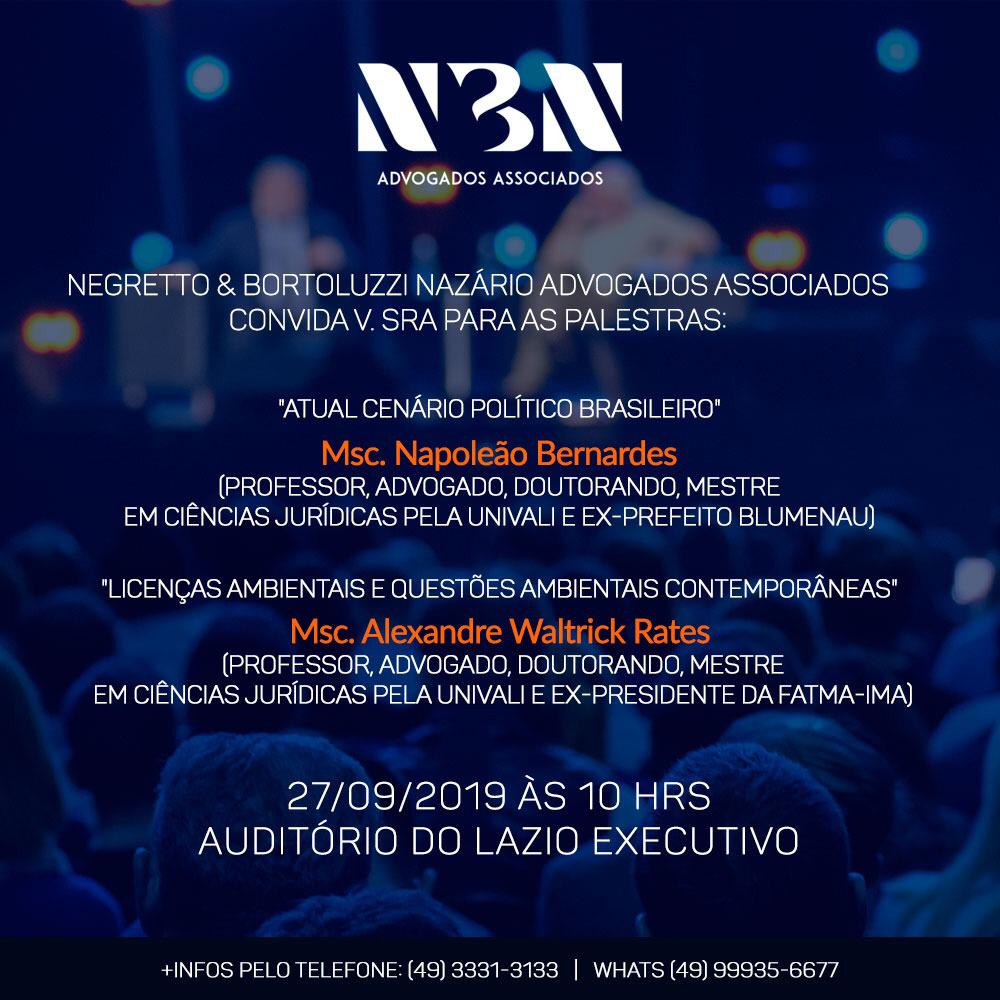 Palestras Negretto & Bortoluzzi Nazário Advogados Associados